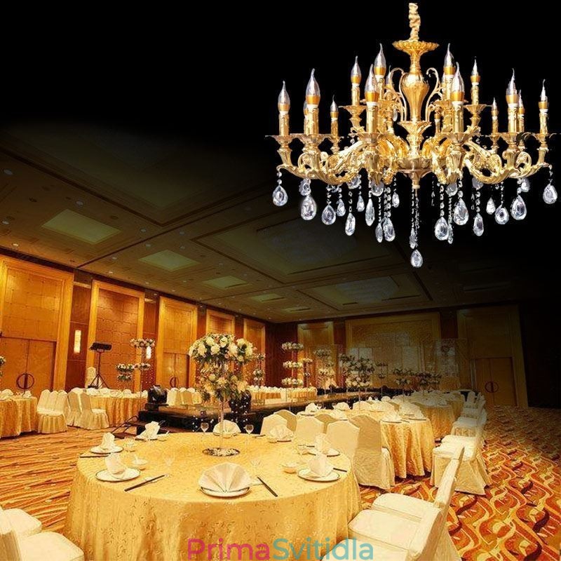 Křišťálový lustr Moderní luxusní stropní svítidla Home Lighting Decoration Light