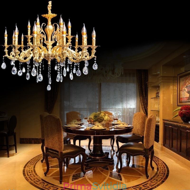 Křišťálový lustr Moderní luxusní stropní svítidla Home Lighting Decoration Light