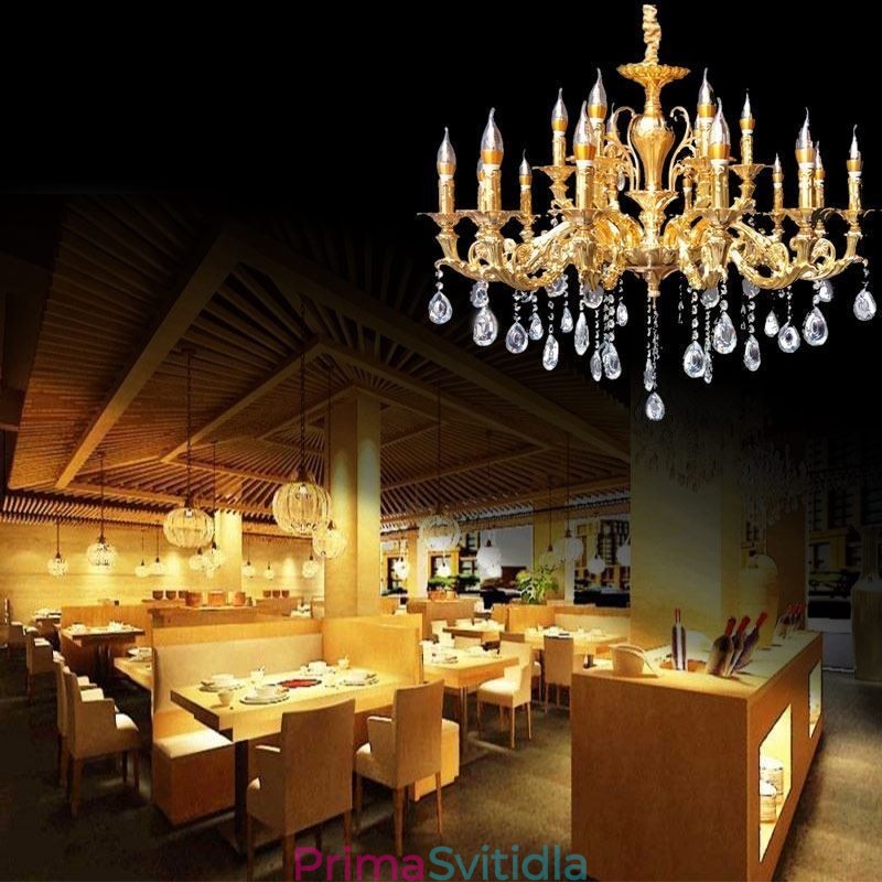 Křišťálový lustr Moderní luxusní stropní svítidla Home Lighting Decoration Light
