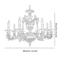 Křišťálový lustr Moderní luxusní stropní svítidla Home Lighting Creative Lamp osvětlení