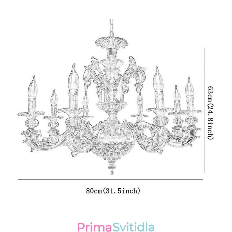 Křišťálový lustr Moderní luxusní stropní svítidla Home Lighting Creative Lamp osvětlení