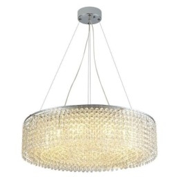 Moderní křišťálový lustr evropské luxusní dekorativní stropní svítidlo s 12 světly