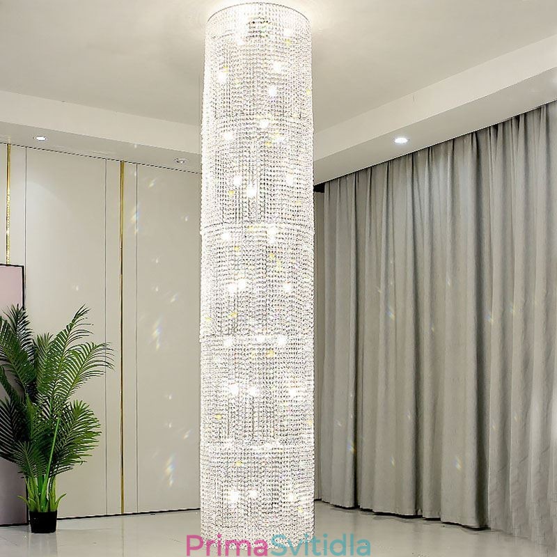 Luxusní křišťálový lustr Moderní dekorace stropní svítidlo s 36 světly