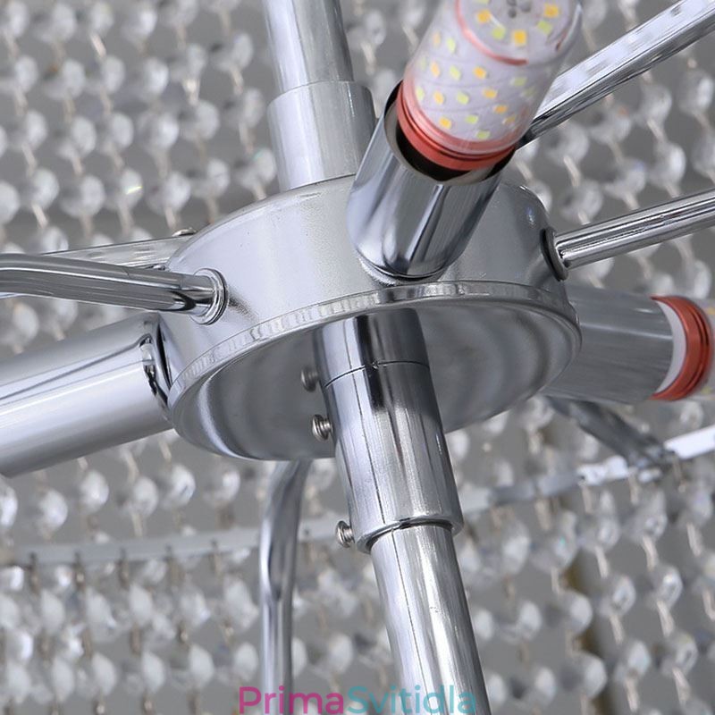 Luxusní křišťálový lustr Moderní dekorace stropní svítidlo s 36 světly