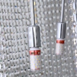 Luxusní křišťálový lustr Moderní dekorace stropní svítidlo s 36 světly