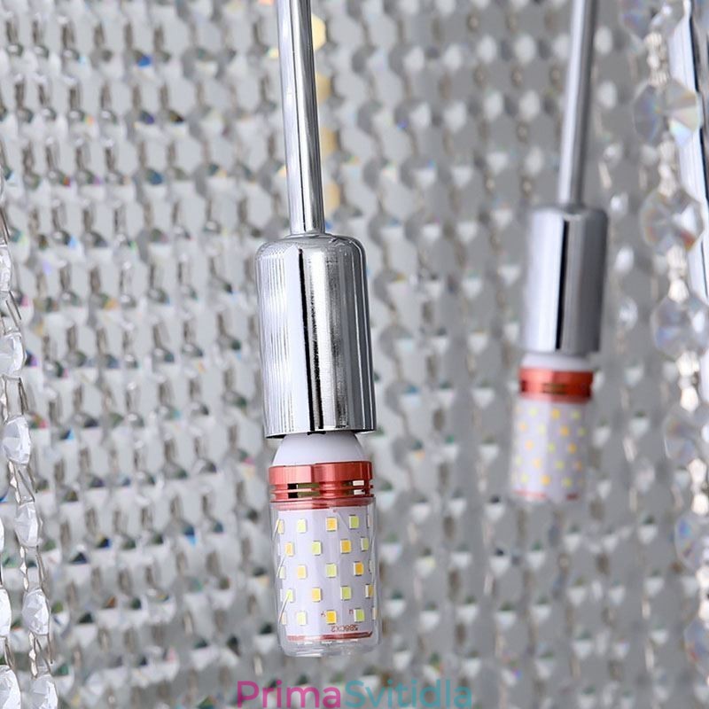 Luxusní křišťálový lustr Moderní dekorace stropní svítidlo s 36 světly