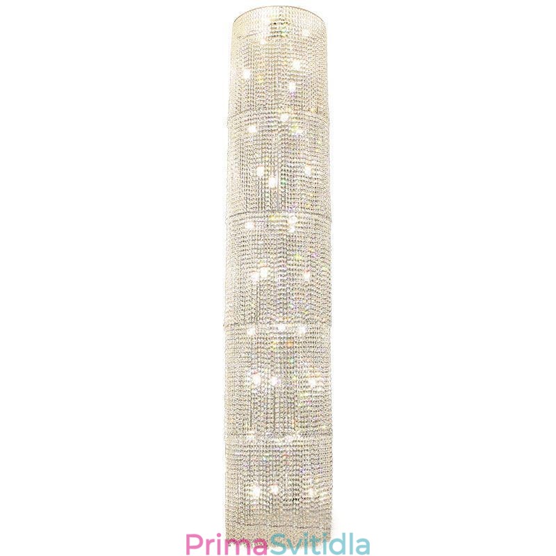 Luxusní křišťálový lustr Moderní dekorace stropní svítidlo s 36 světly