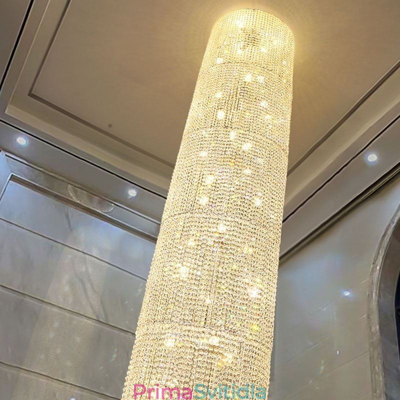 Luxusní křišťálový lustr Moderní dekorace stropní svítidlo s 36 světly