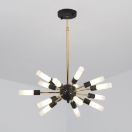 Severské závěsné svítidlo kreativní kulatá lustrová lampa