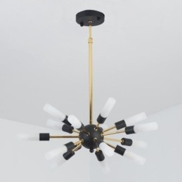 Severské závěsné svítidlo kreativní kulatá lustrová lampa