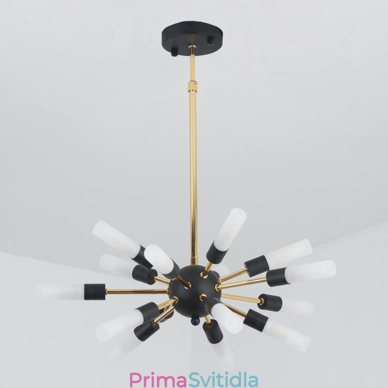 Severské závěsné svítidlo kreativní kulatá lustrová lampa