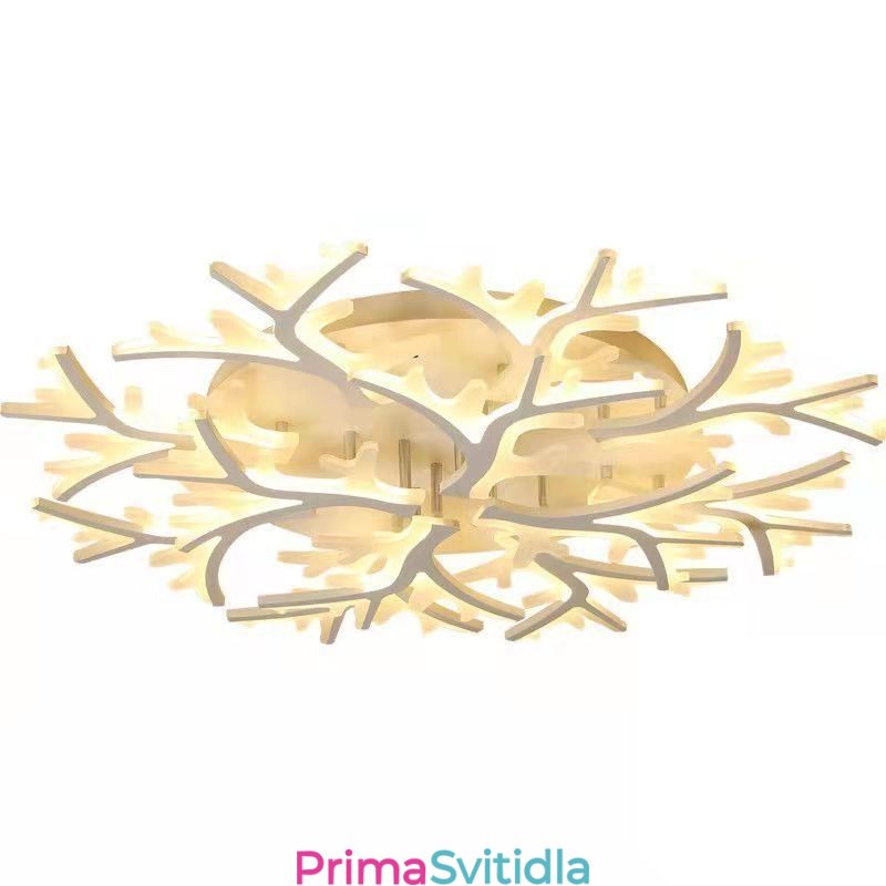 Moderní minimalistické stropní svítidlo na zapuštěné parohy