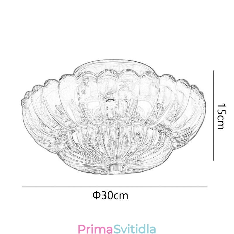 Moderní zapuštěné stropní svítidlo Lotus Base