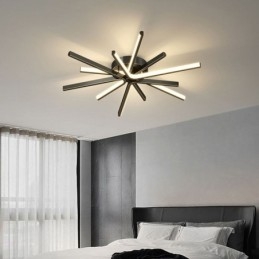 Zapuštěné moderní minimalistické stropní svítidlo pro ohňostroje