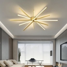 Zapuštěné moderní minimalistické stropní svítidlo pro ohňostroje