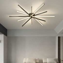 Zapuštěné moderní minimalistické stropní svítidlo pro ohňostroje