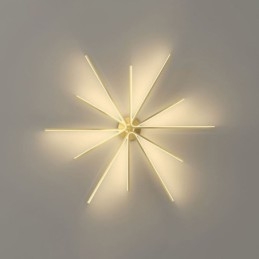 Zapuštěné moderní minimalistické stropní svítidlo pro ohňostroje