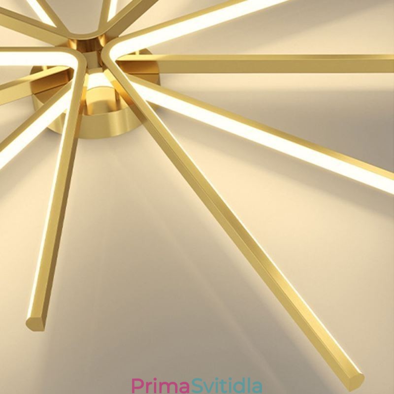 Zapuštěné moderní minimalistické stropní svítidlo pro ohňostroje