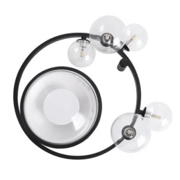 Zapuštěné moderní minimalistické dekorativní skleněné stropní svítidlo