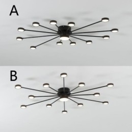 Zapuštěné moderní minimalistické stropní světlo Akrylové stínidlo