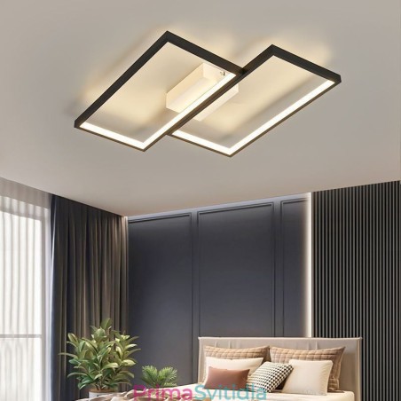 Zapuštěná mozaiková geometrická čtvercová stropní lampa Zapuštěná mozaiková geometrická čtvercová stropní lampa