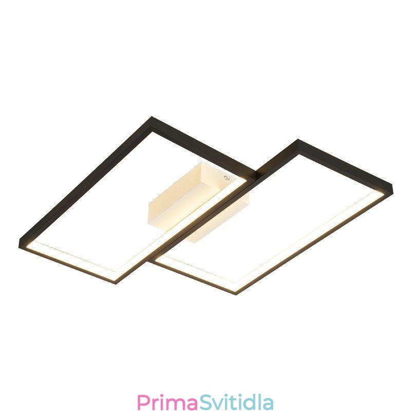 Zapuštěná mozaiková geometrická čtvercová stropní lampa