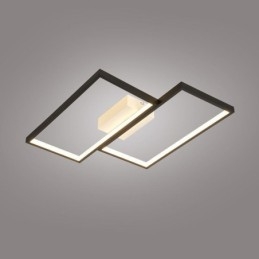 Zapuštěná mozaiková geometrická čtvercová stropní lampa