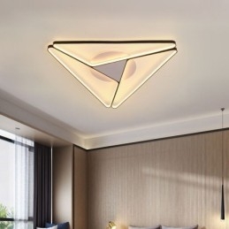 Minimalistické trojúhelníkové stropní svítidlo pro zapuštěnou montáž