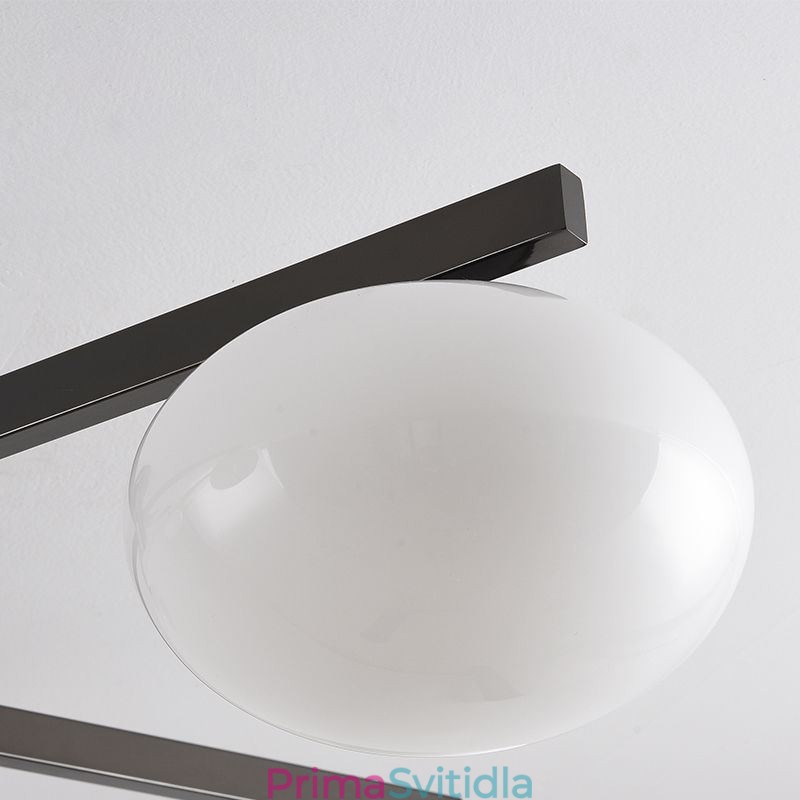 Kreativní kované stropní svítidlo na zapuštěné sklo Nordic Glass