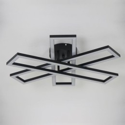 Minimalistické zapuštěné hliníkové umělecké stropní svítidlo pro větrný mlýn