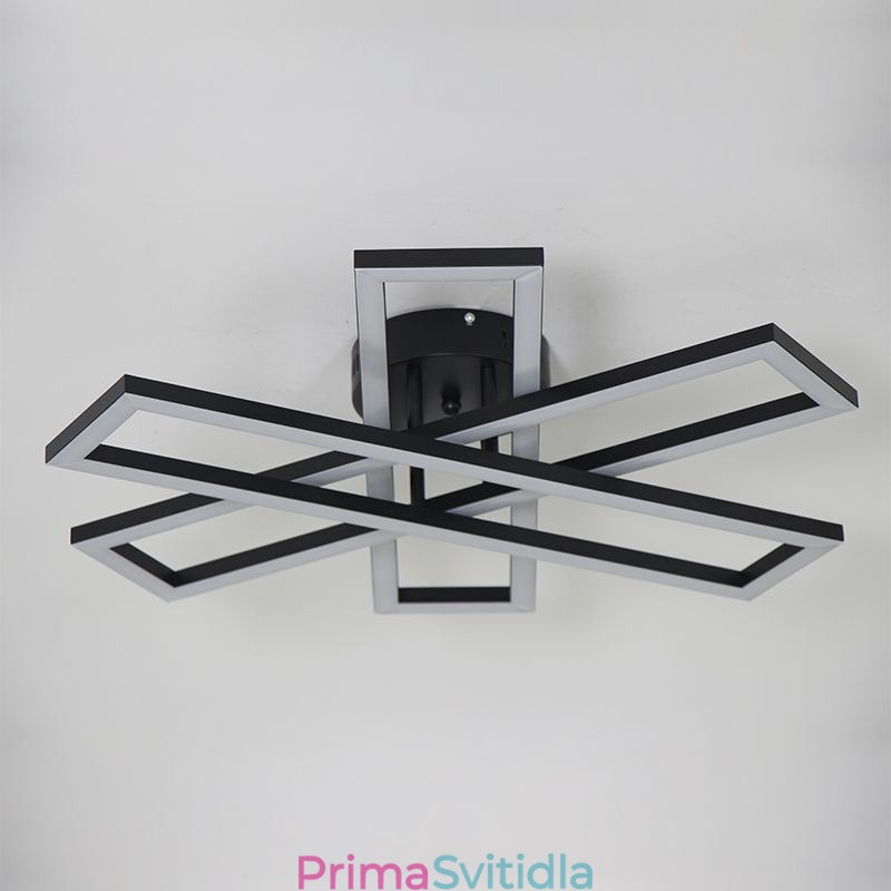 Minimalistické zapuštěné hliníkové umělecké stropní svítidlo pro větrný mlýn