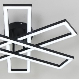 Minimalistické zapuštěné hliníkové umělecké stropní svítidlo pro větrný mlýn