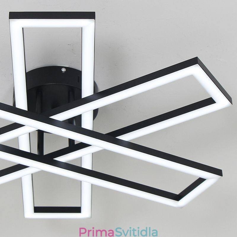 Minimalistické zapuštěné hliníkové umělecké stropní svítidlo pro větrný mlýn