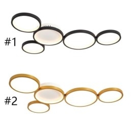 Moderní zapuštěné hliníkové umělecké stropní svítidlo