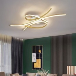 Minimalistické zapuštěné hliníkové umělecké motýlkové stropní svítidlo