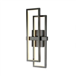 Minimalistické zapuštěné hliníkové umělecké geometrické čtvercové stropní svítidlo