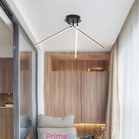 Creative zapuštěná hliníková umělecká stropní lampa pro větrný mlýn Creative zapuštěná hliníková umělecká stropní lampa pro větrný mlýn