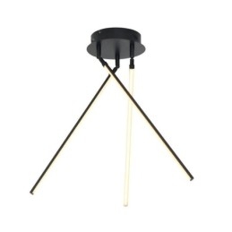 Creative zapuštěná hliníková umělecká stropní lampa pro větrný mlýn