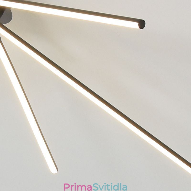 Creative zapuštěná hliníková umělecká stropní lampa pro větrný mlýn