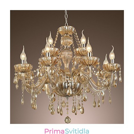 Lustr Crystal Luxury Modern 2 Tiers Living 12 Lights Lustr Crystal Luxury Modern 2 Tiers Living 12 Lights