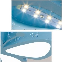 Moderní kovové stropní svítidlo pro zapuštěnou montáž Butterfly