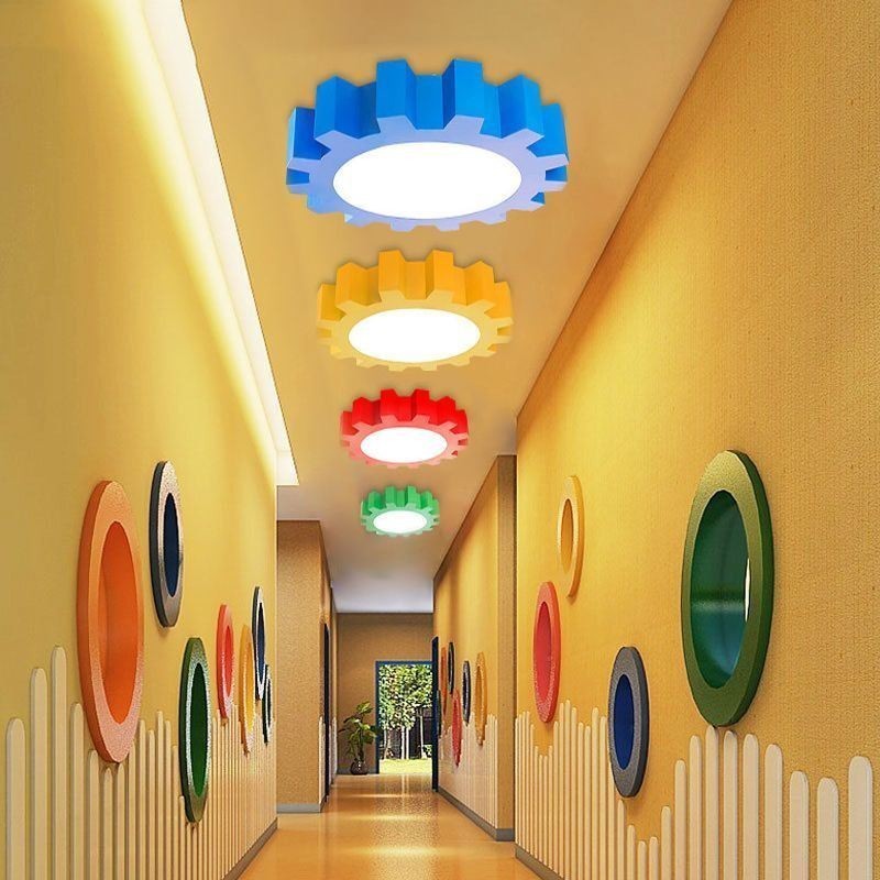 Kreslené stropní světlo moderní zapuštěná montáž