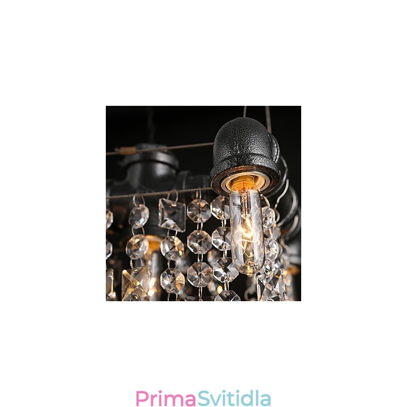 Lustr Mini Styl Rustic Lodge Retro Metal