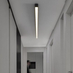 Moderní stropní svítidlo s dlouhým pruhem přisazené stropní svítidlo