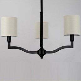 Americká country závěsná svítidla Nordic Contracted Warm Cloth cap Lampy a lucerny