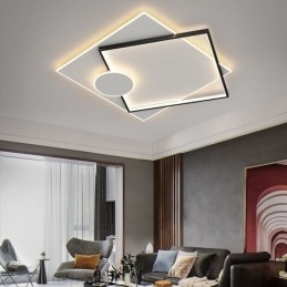 Moderní stropní svítidlo čtvercové geometrické akrylové stropní svítidlo