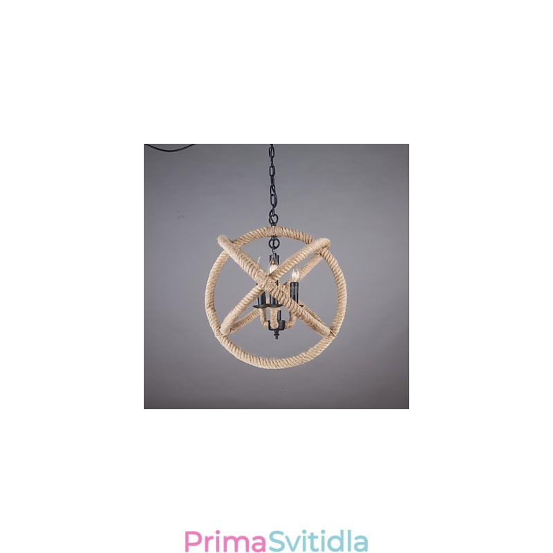 Malířský kovový lustr ve venkovském stylu Mini