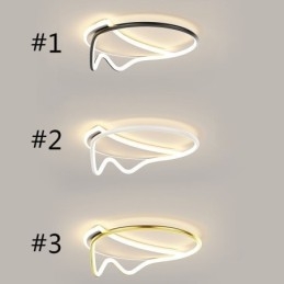 Moderní stropní svítidlo Home Decor Ring Stropní svítidlo