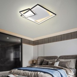 Moderní stropní svítidlo čtvercové vnitřní inteligentní osvětlení