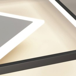 Moderní stropní svítidlo Geometrické čtvercové stropní svítidlo